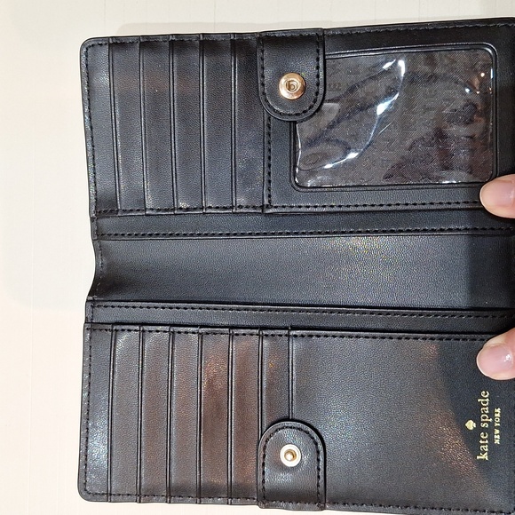 Kate spade leather bi fold wallet - Picture 3 of 6